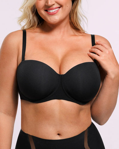 Bare Essentials™ AirSlim® Convertible Strapless Push Up Bra