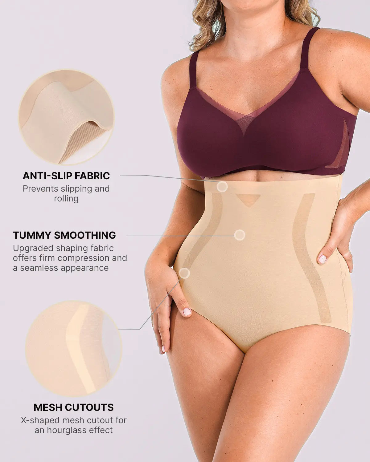 INNER ARMOR™ Contour Comfy High-Waisted Smoothing Brief