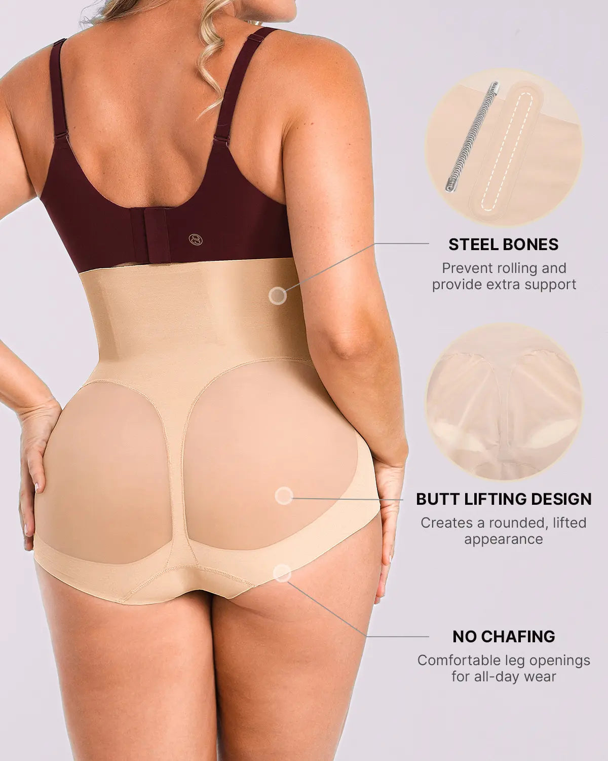 INNER ARMOR™ Contour Comfy High-Waisted Smoothing Brief